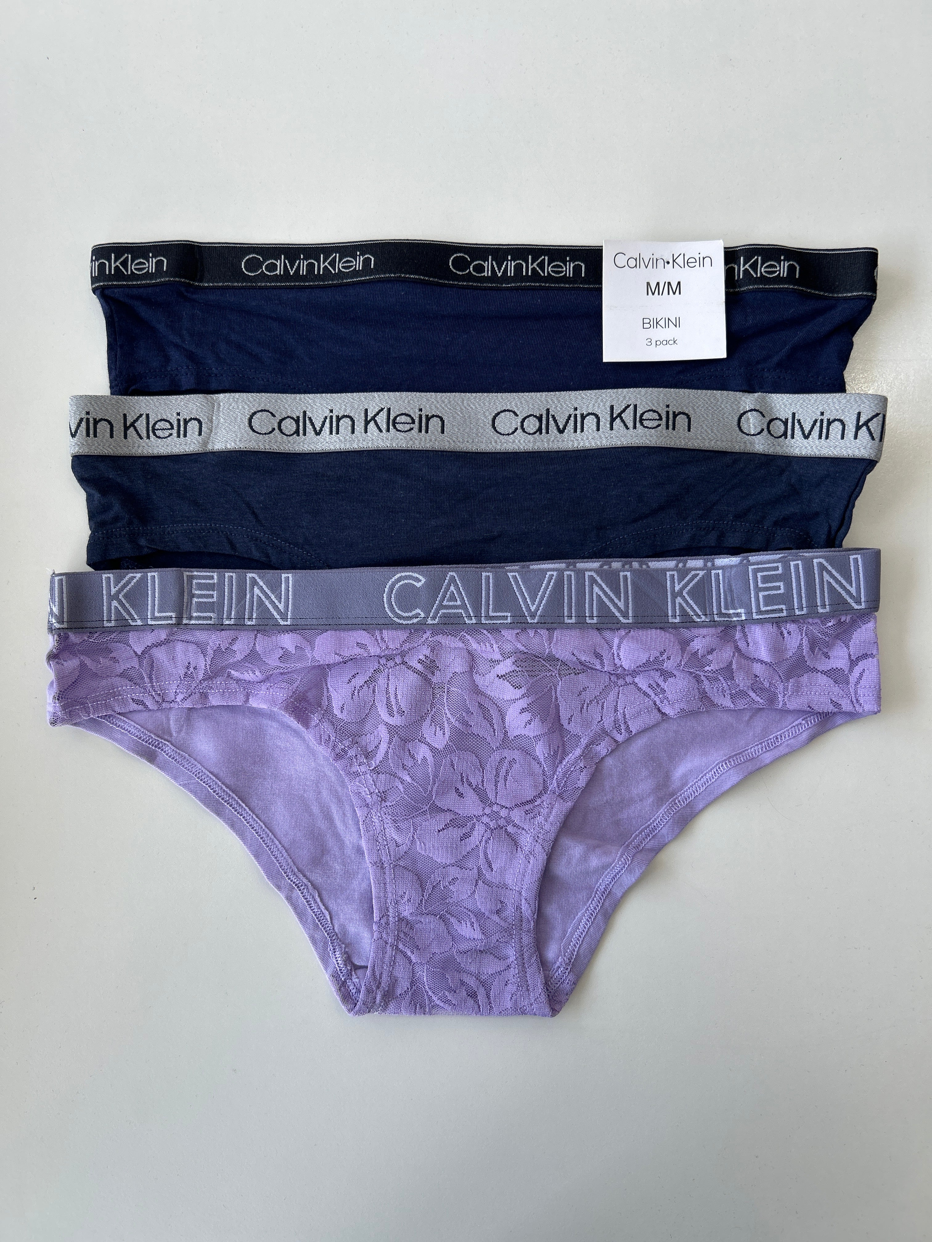 M Calvin Klein 3-Pack Bikini Panty