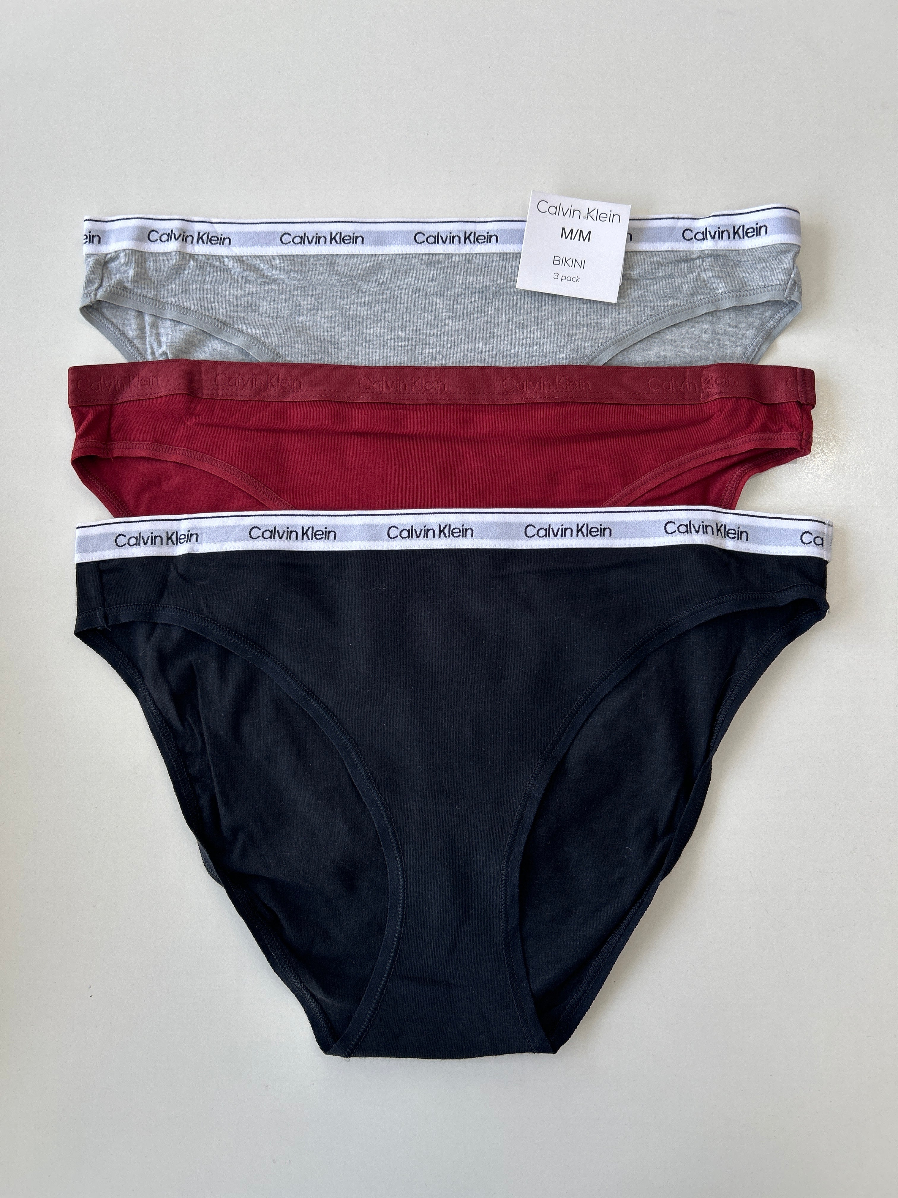 M Calvin Klein 3-Pack Bikini Panty