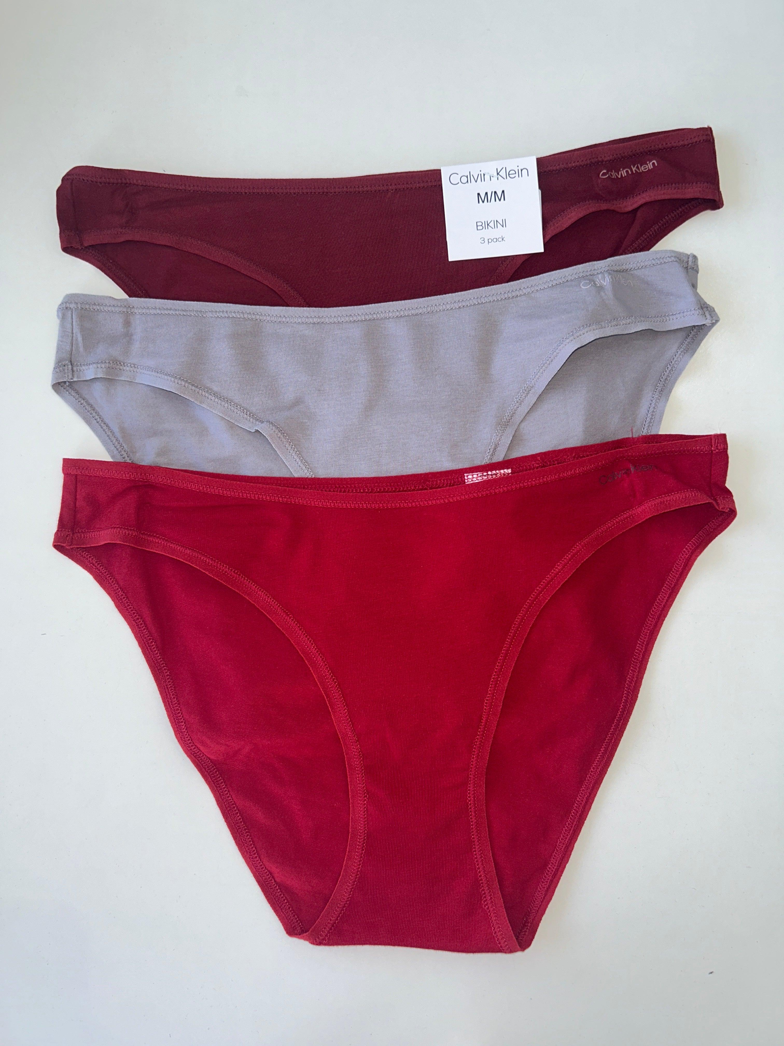 M Calvin Klein 3-Pack Bikini Panty