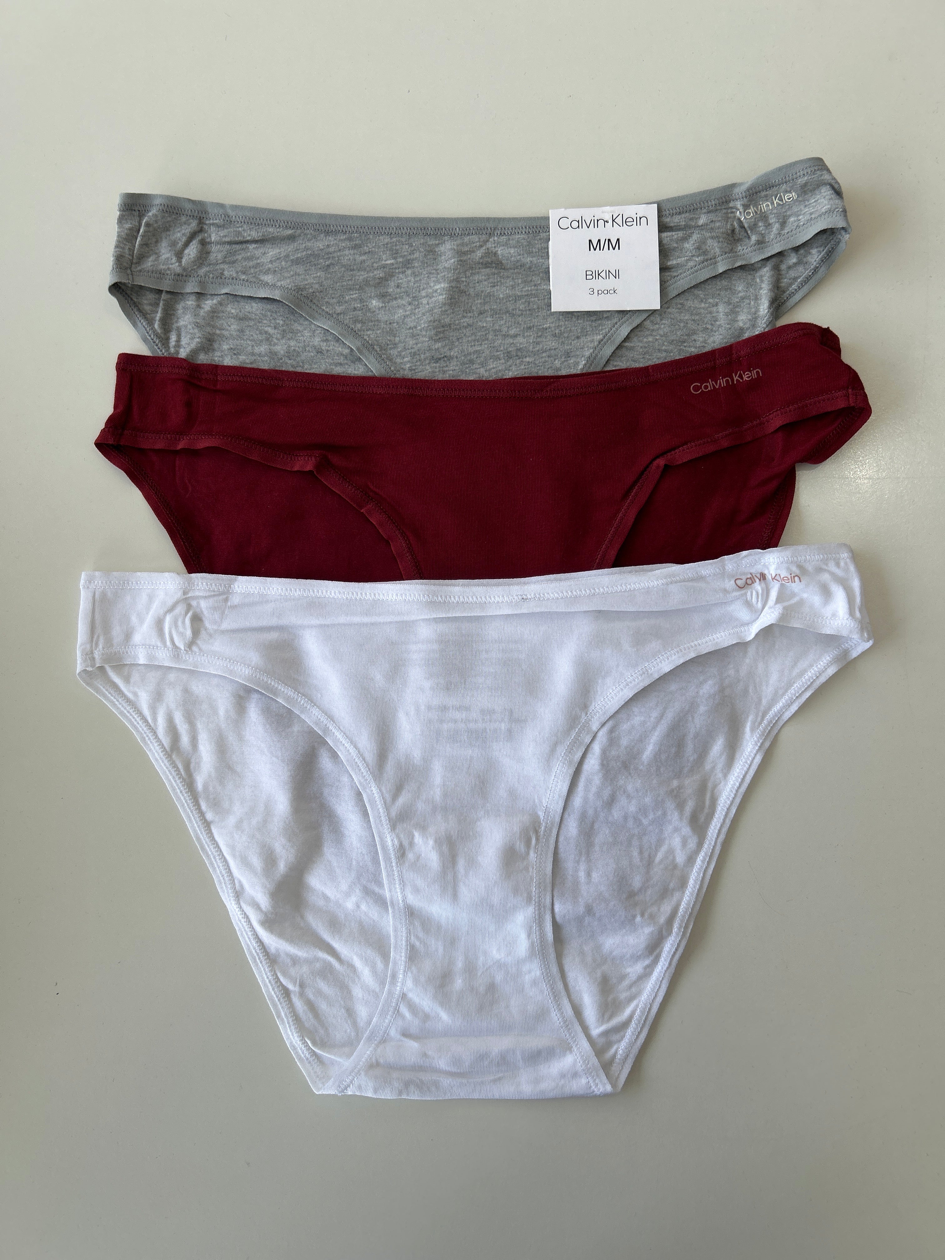 M Calvin Klein 3-Pack Bikini Panty