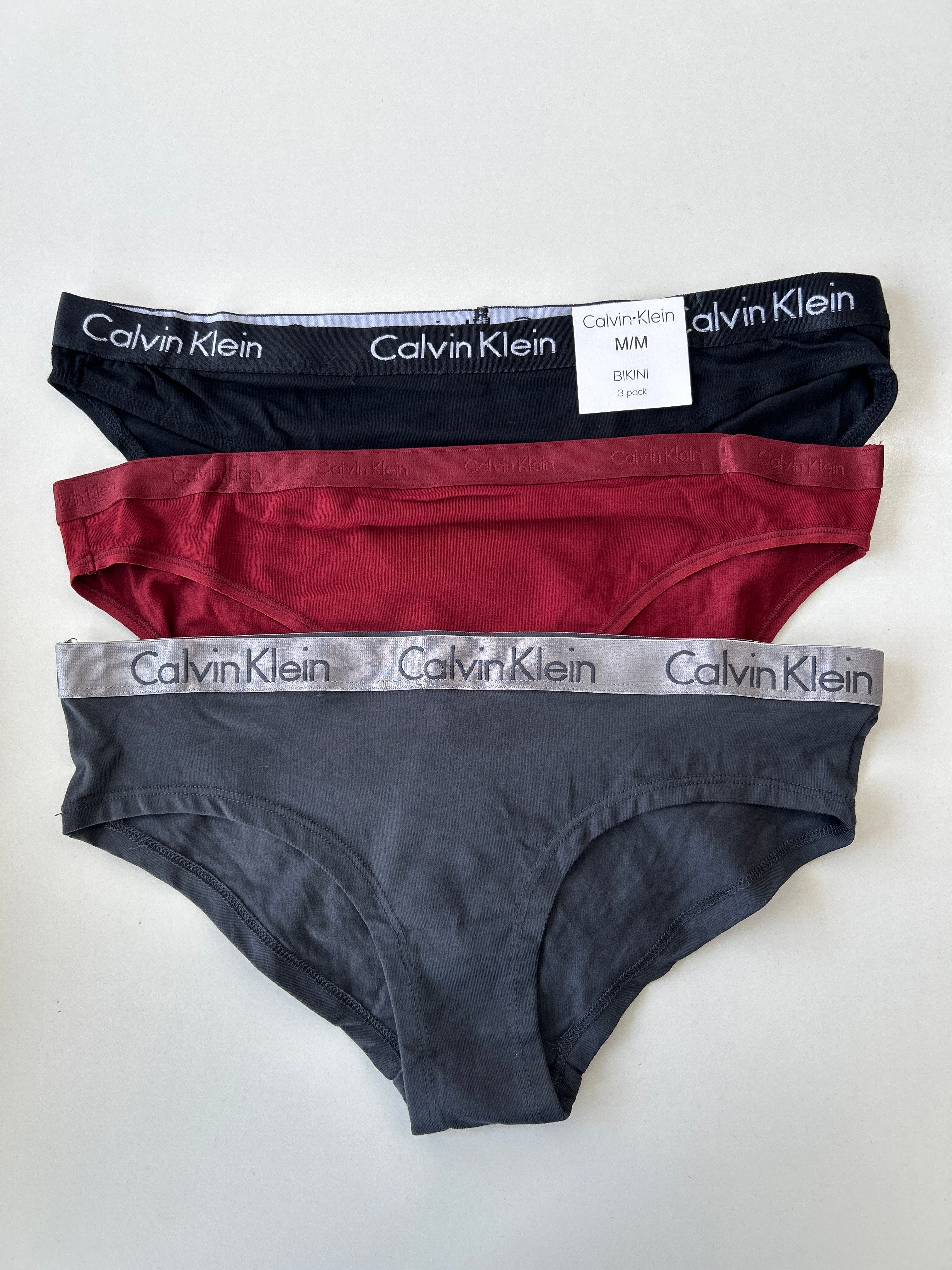 M Calvin Klein 3-Pack Bikini Panty