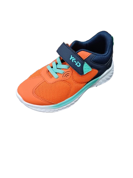 Lurchi Boys Sneaker Shoes 33-26800 ZAC Synthetik Textil Orange/Navy