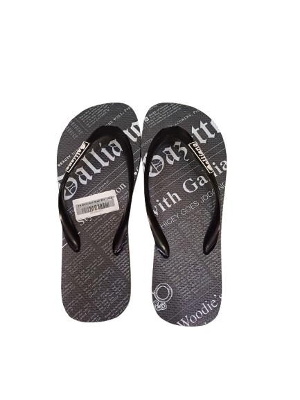 Galliano Men Flip Flop Black