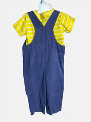 CARTER'S NVYYELO-24M BOYS JUMPSUITS 2-PIECE SET