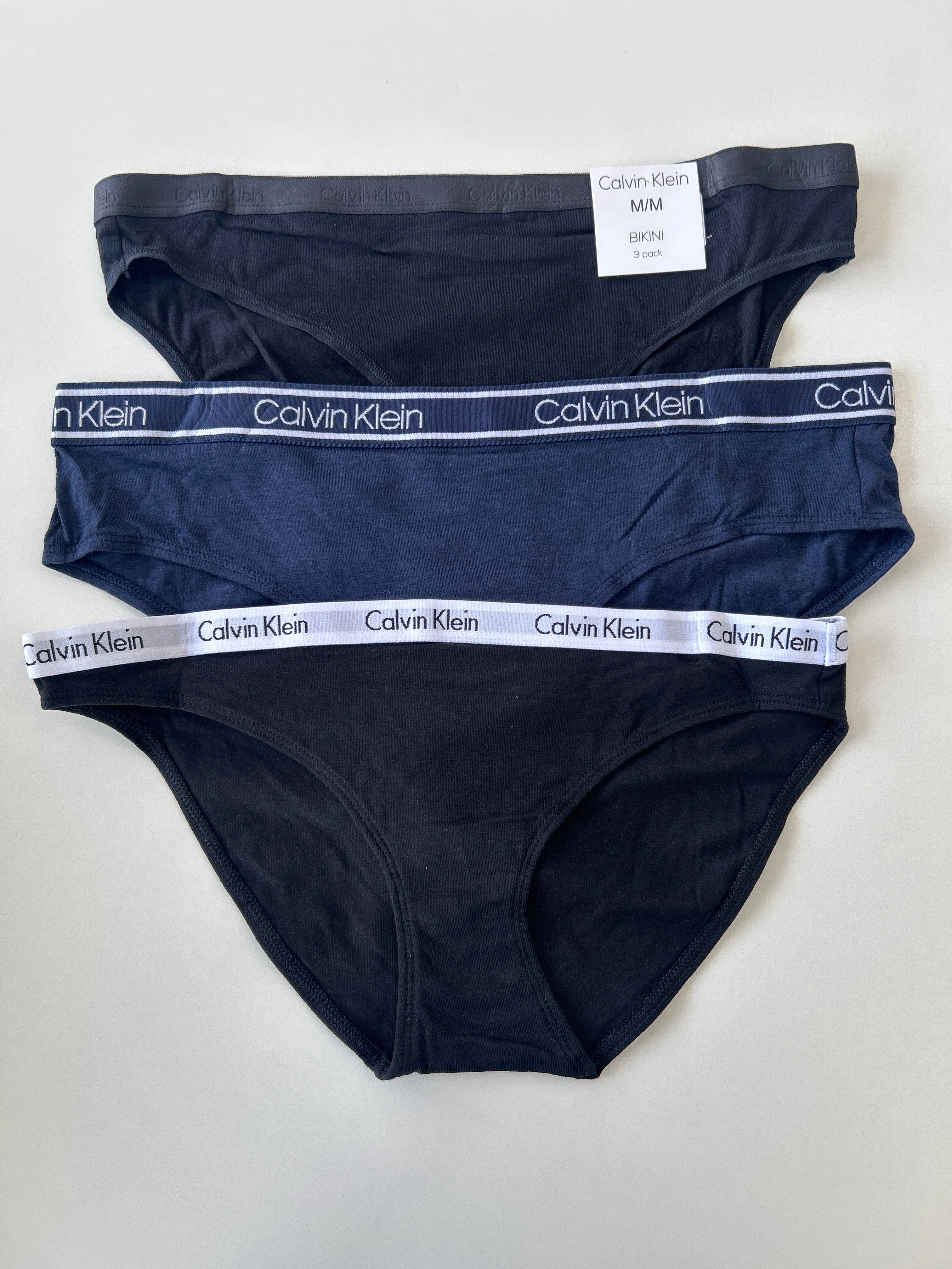 M Calvin Klein 3-Pack Bikini Panty