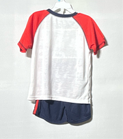 CARTER'S BOY 2PCS SET SS T-SHIRT+SHORT 342-196