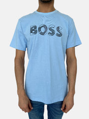 BOSS  Sky Blue Roundneck T-shirt