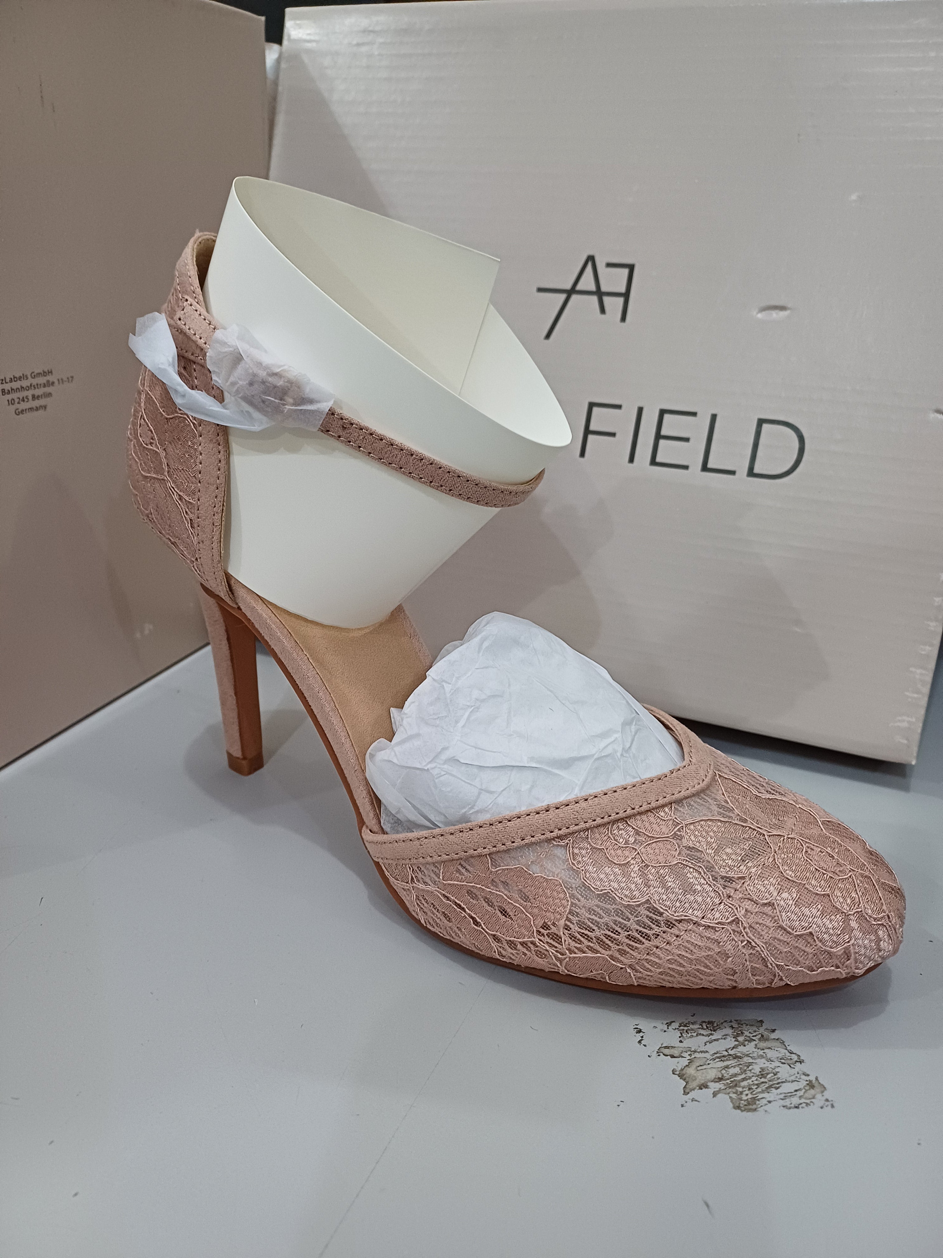 Anna Field Ah7by-8y-sr AF.13.002 Light Pink High Heel Shoes