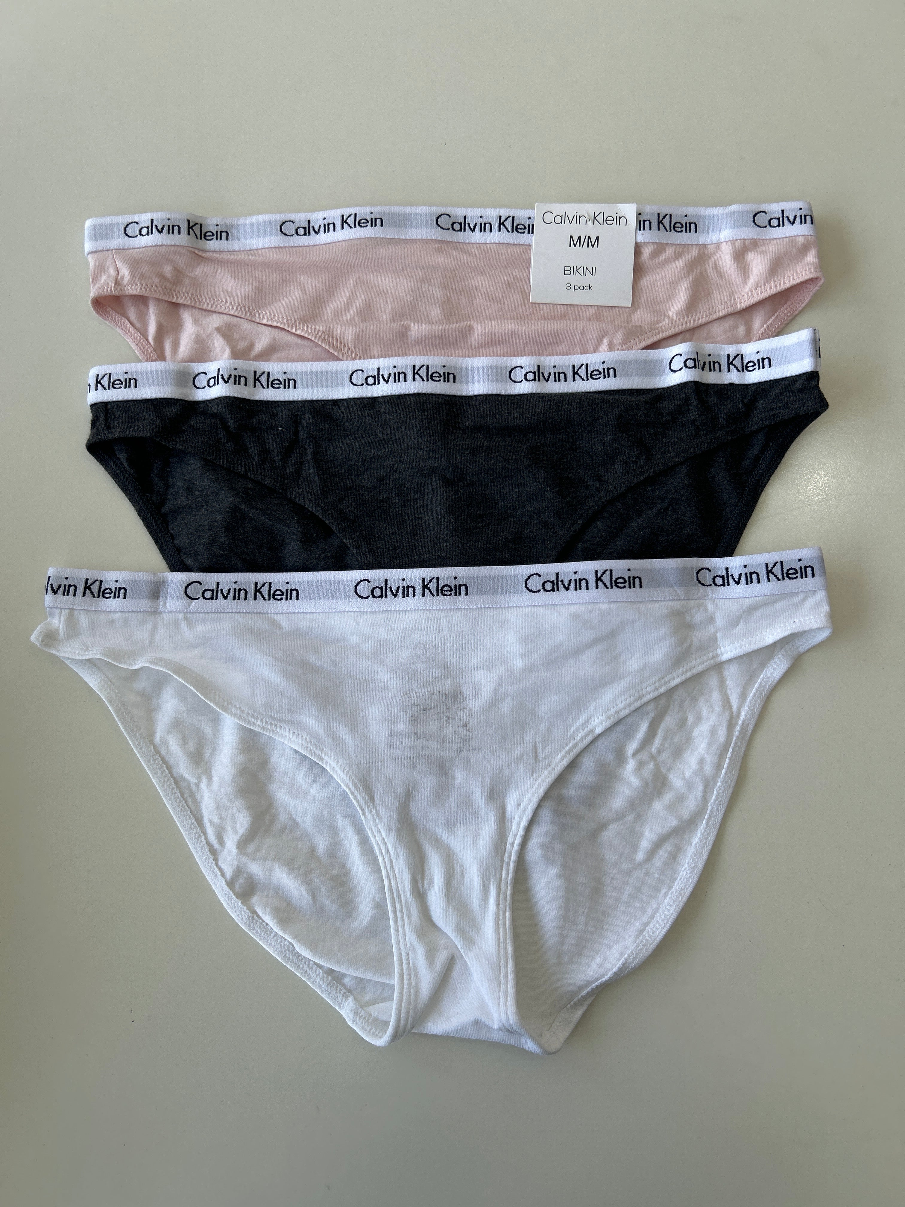 M Calvin Klein 3-Pack Bikini Panty