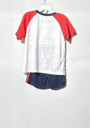 CARTER'S BOY 2PCS SET SS T-SHIRT+SHORT 342-196