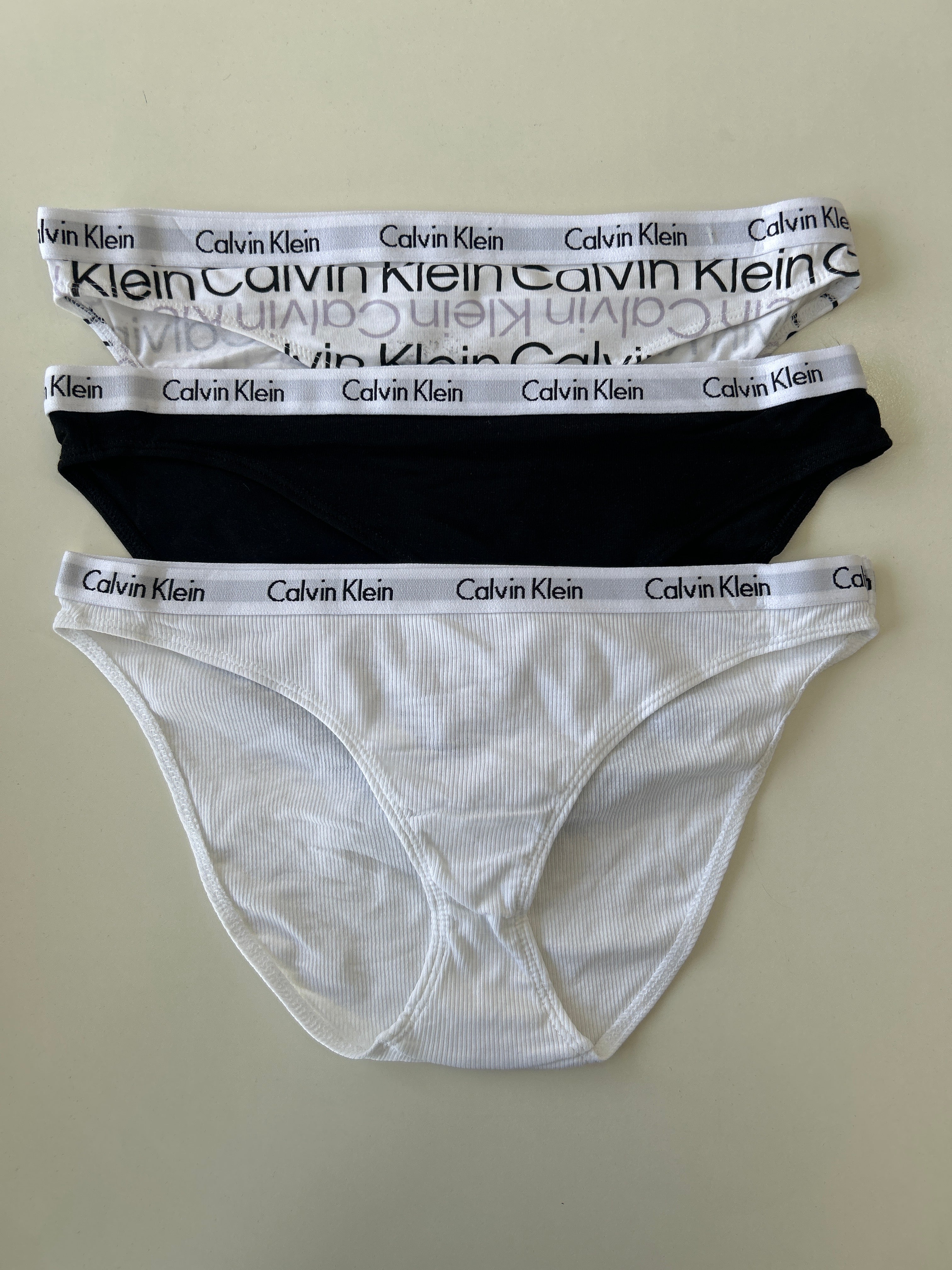 S Calvin Klein 3-Pack Bikini Panty