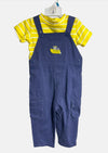 CARTER'S NVYYELO-24M BOYS JUMPSUITS 2-PIECE SET