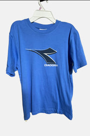 DIADORA BLUE BOYS ROUND NECK T-SHIRT