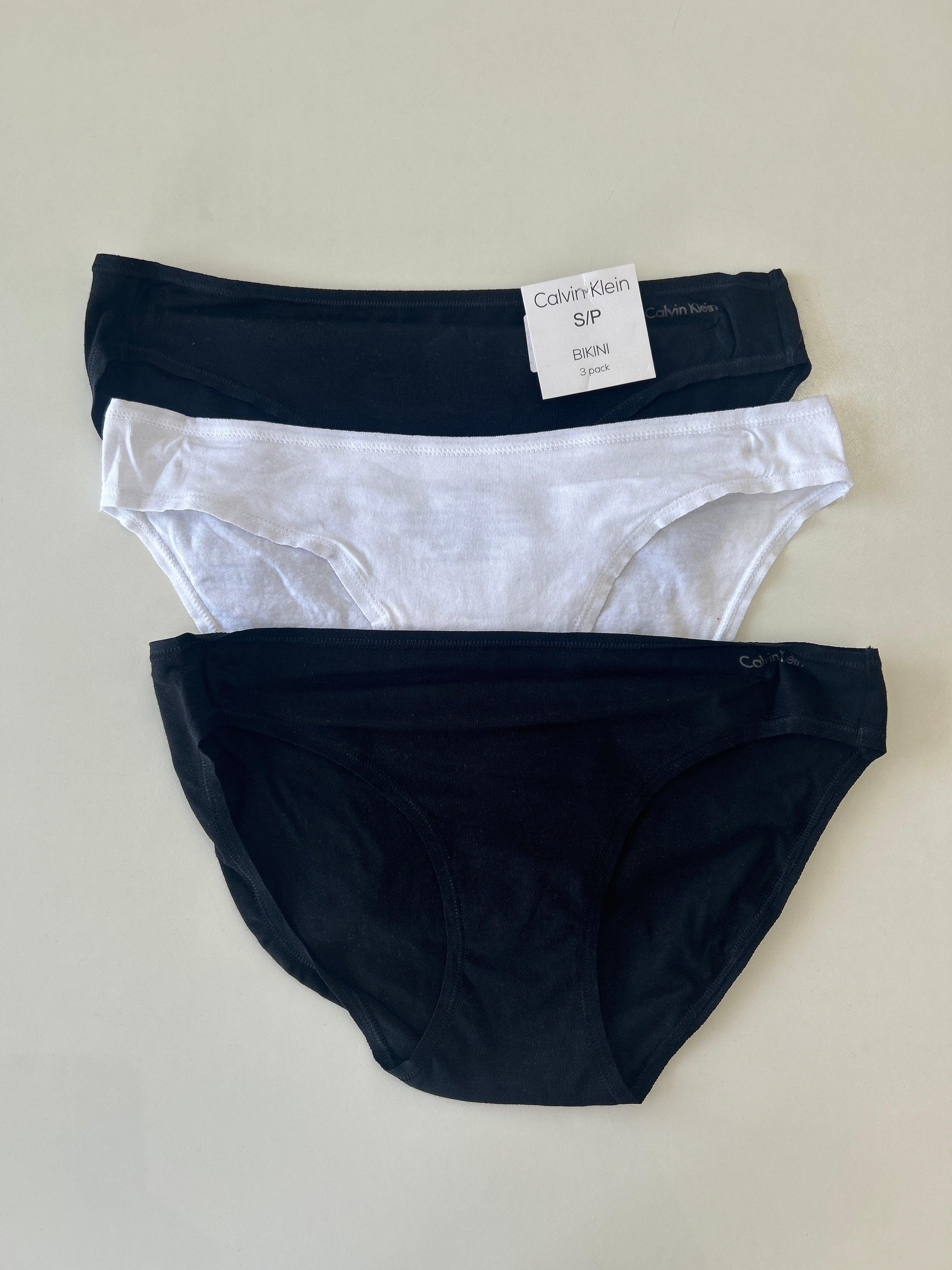 S Calvin Klein 3-Pack Bikini Panty