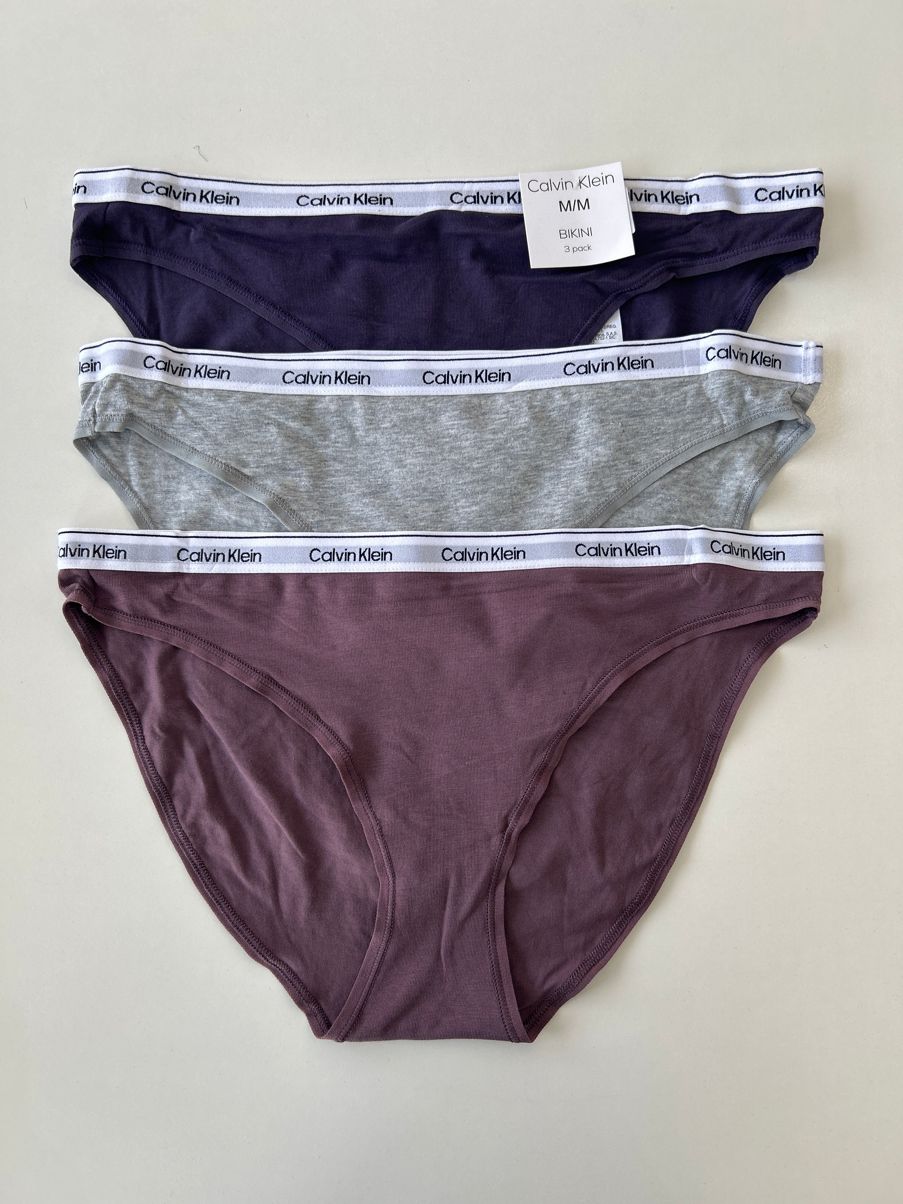 M Calvin Klein 3-Pack Bikini Panty