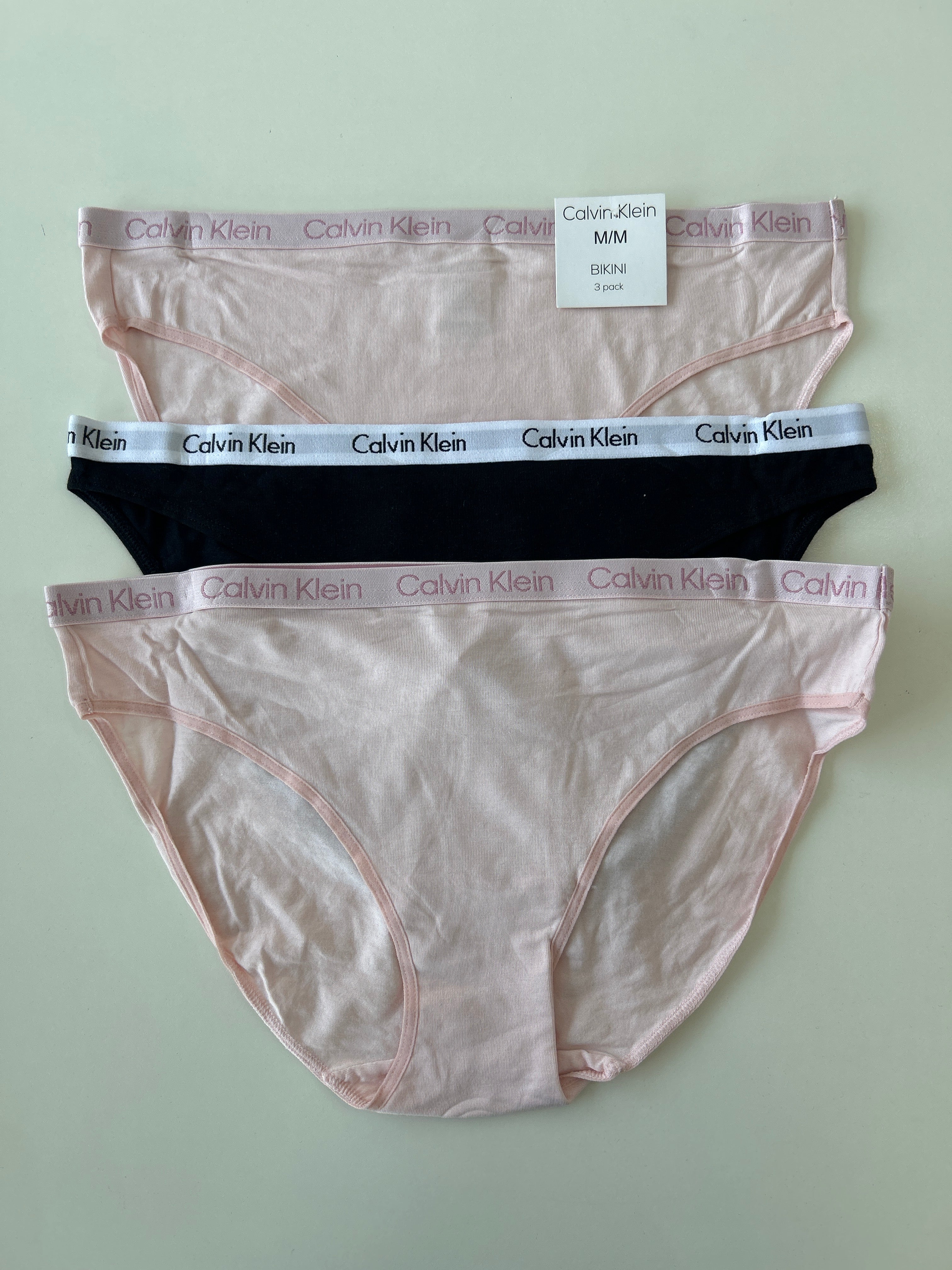 M Calvin Klein 3-Pack Bikini Panty