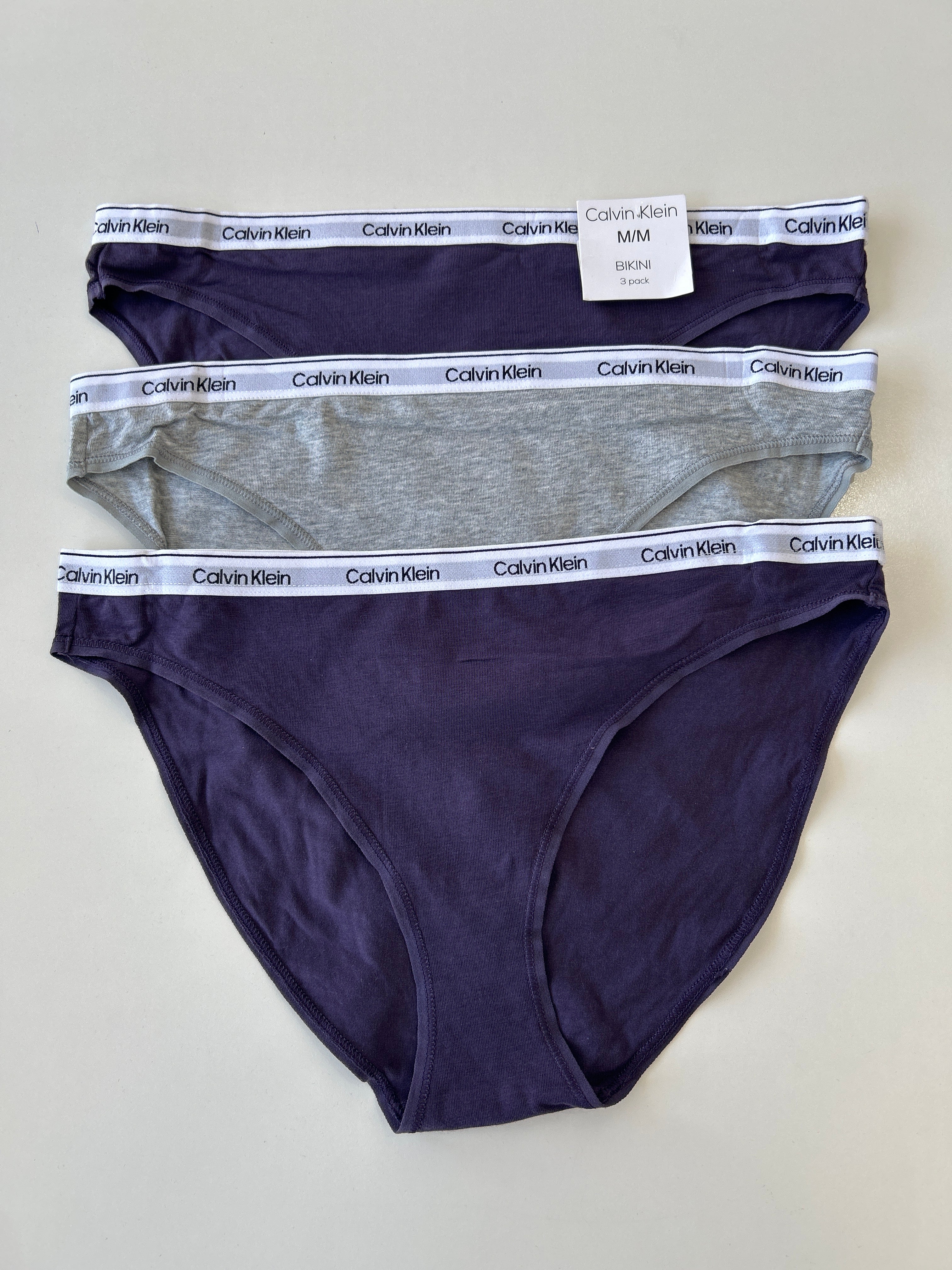 M Calvin Klein 3-Pack Bikini Panty