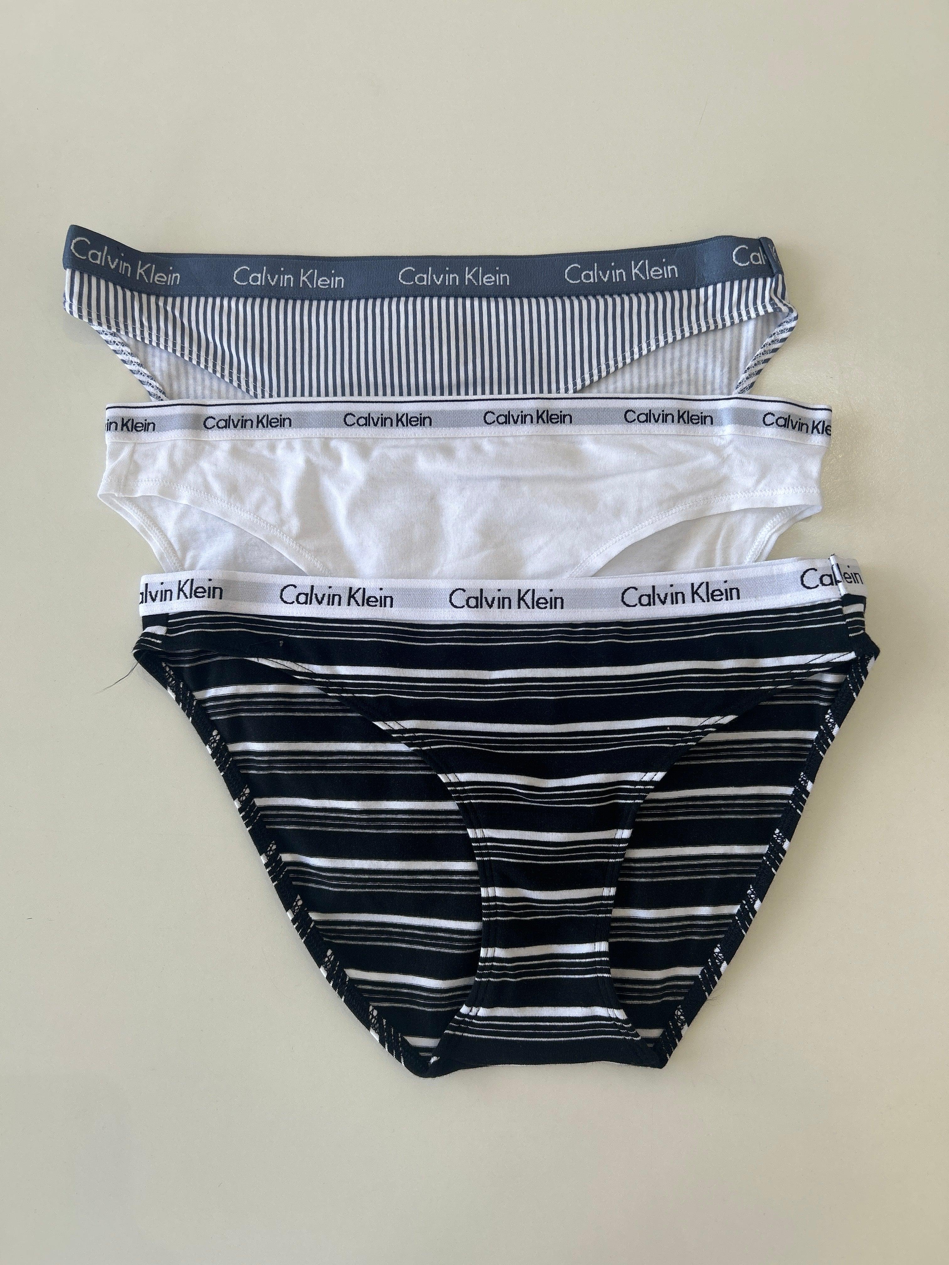 S Calvin Klein 3-Pack Bikini Panty