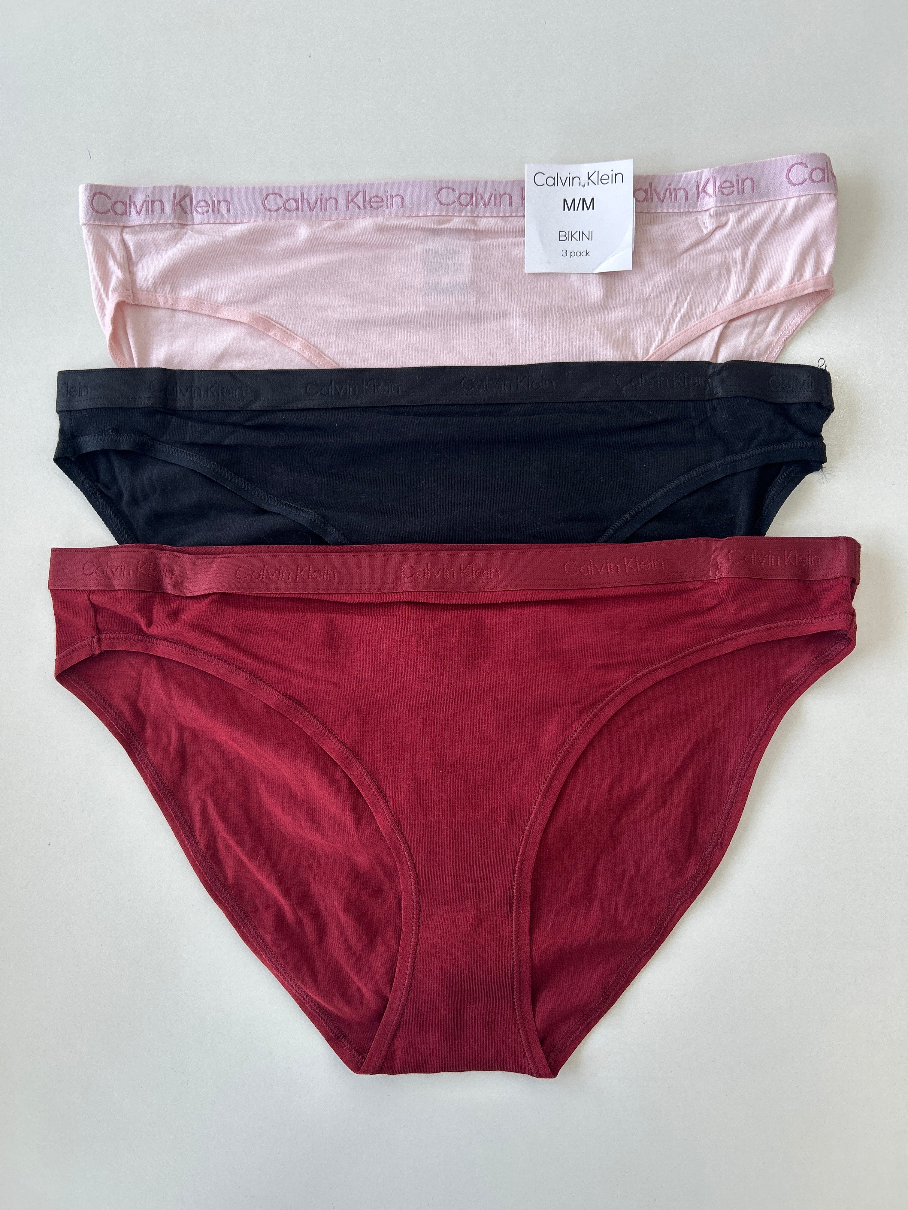 M Calvin Klein 3-Pack Bikini Panty