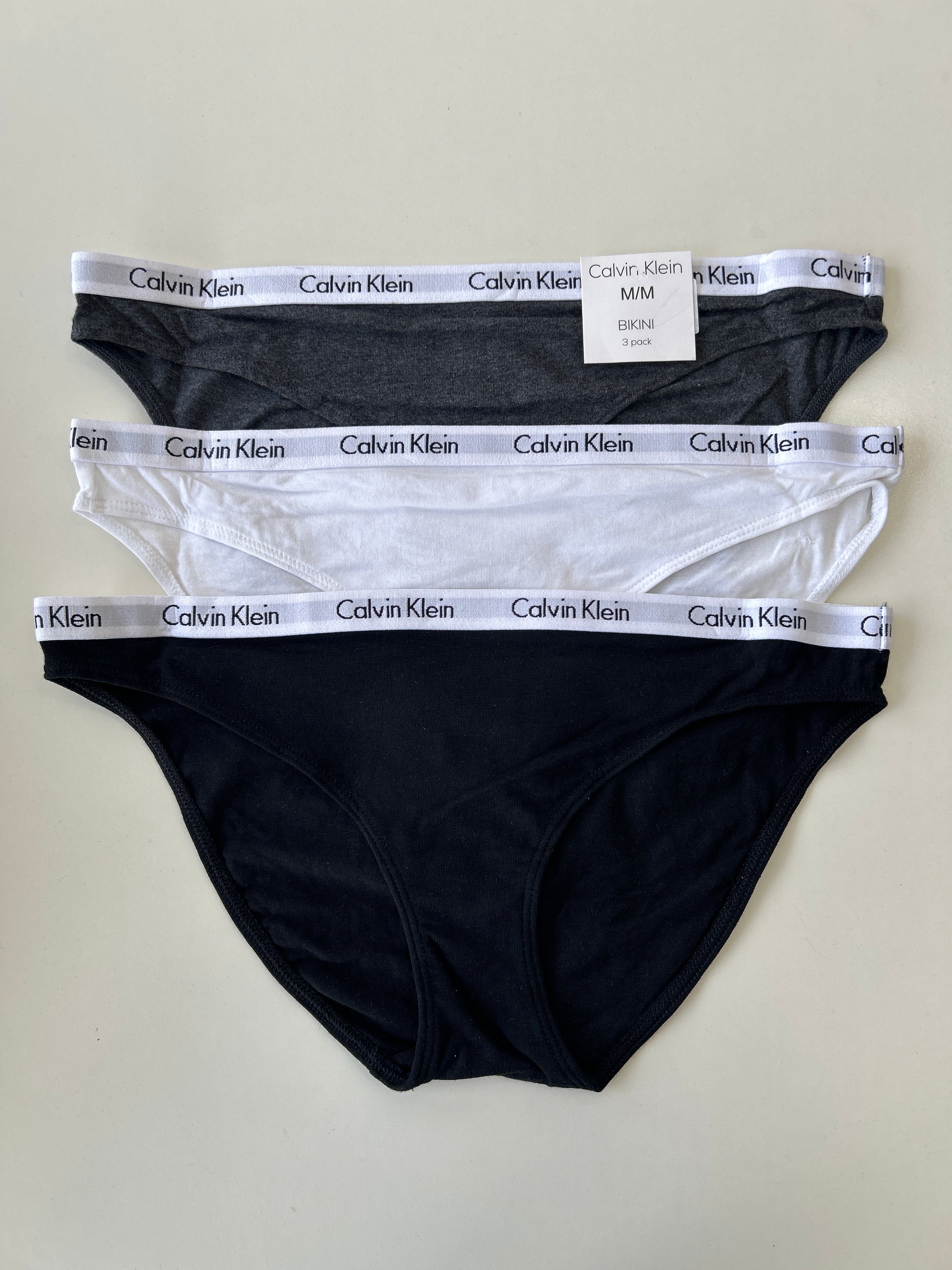 M Calvin Klein 3-Pack Bikini Panty