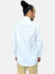 White Armani Exchange Men Slim Shirt