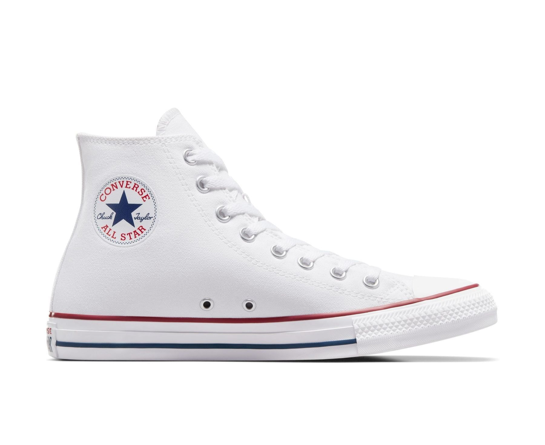 Converse Unisex Canvas M7650C ALL STAR HI Optical White 6S-2302-A34 04SX4GDCJ4V (4-Men) (6-Women)