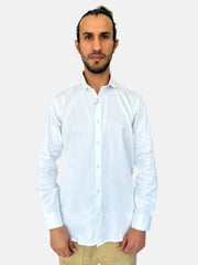 White Armani Exchange Men Slim Shirt