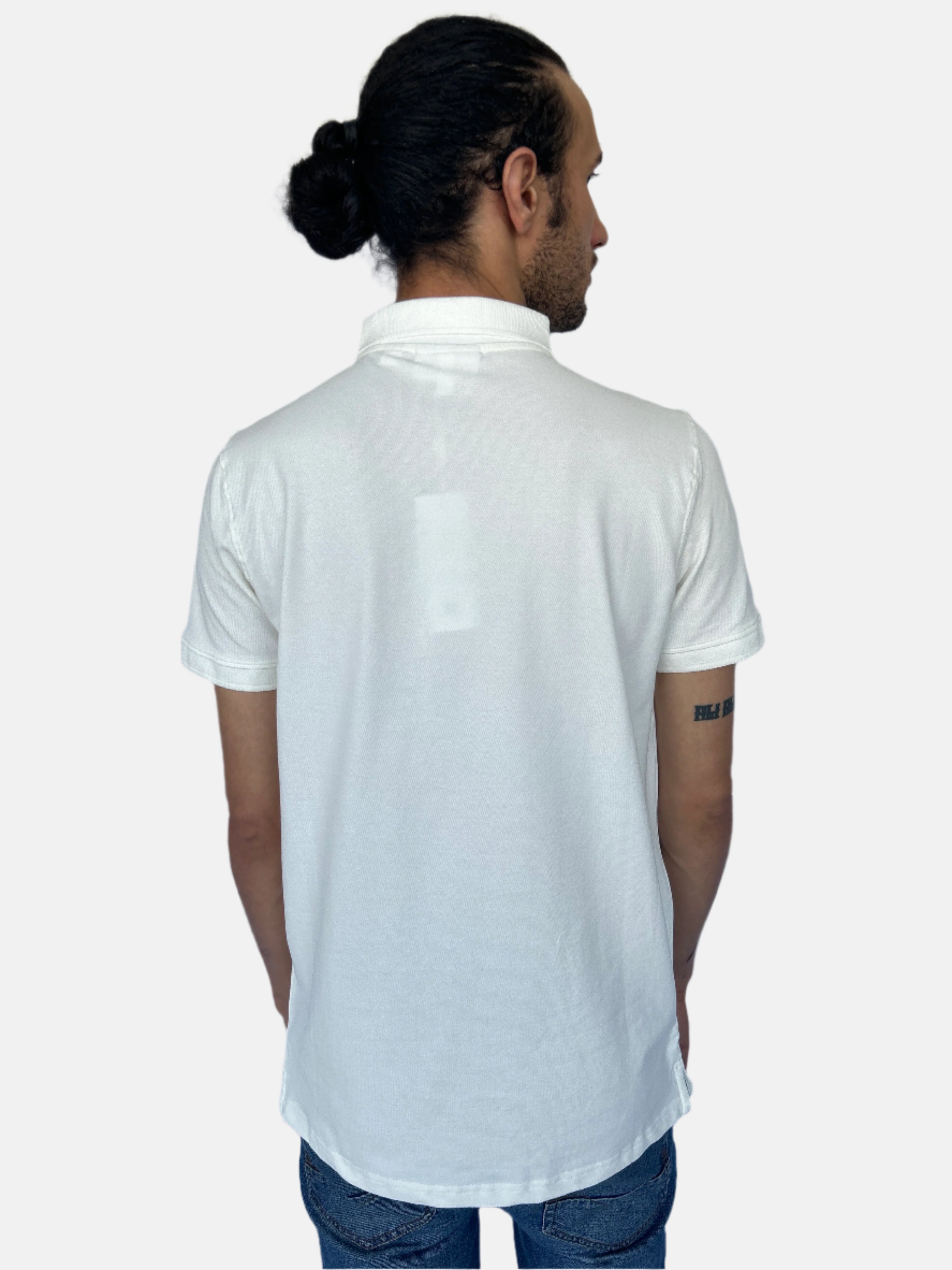 Lacoste Slim Fit logo Polo T-shirt in White