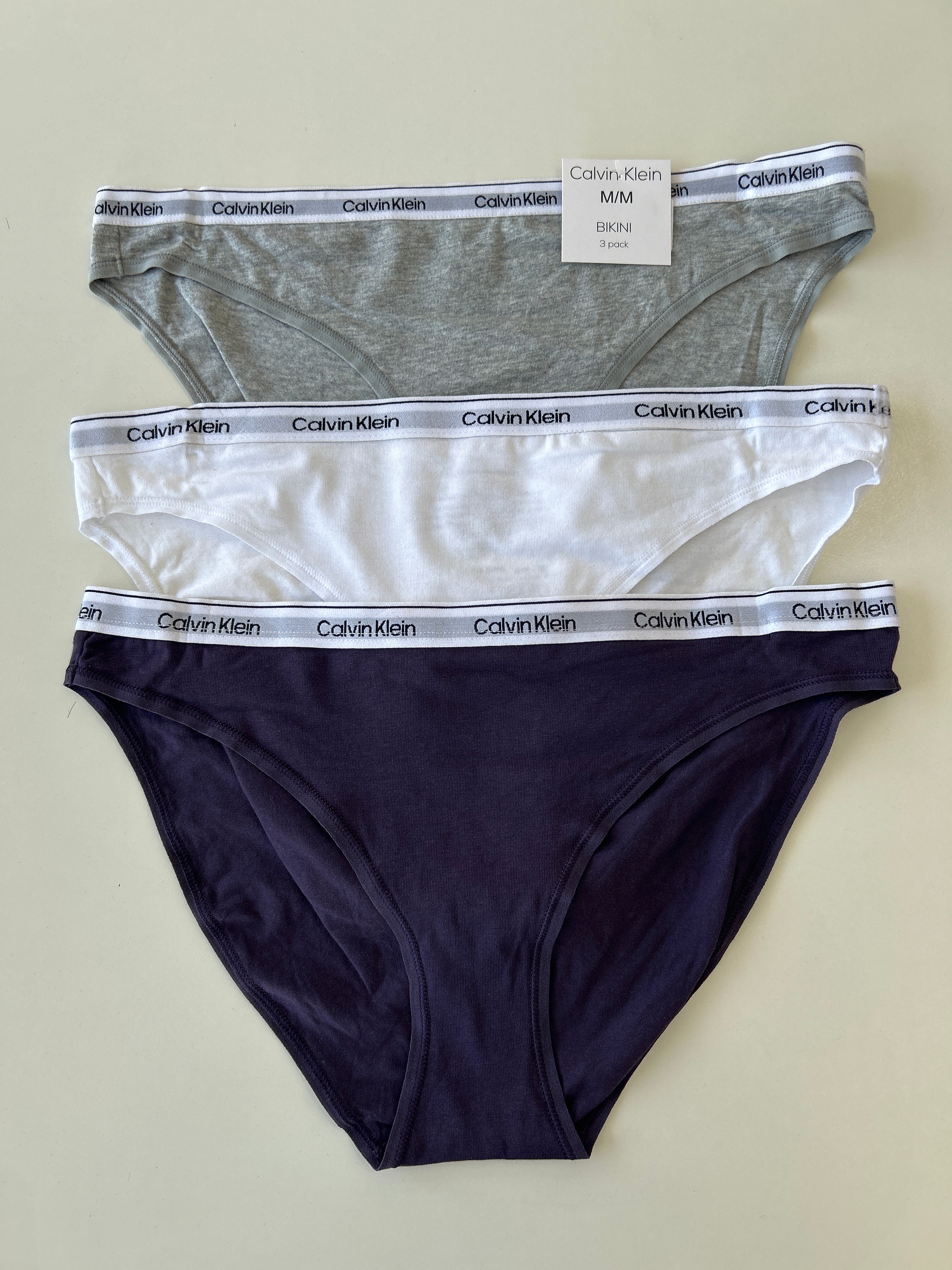 M Calvin Klein 3-Pack Bikini Panty