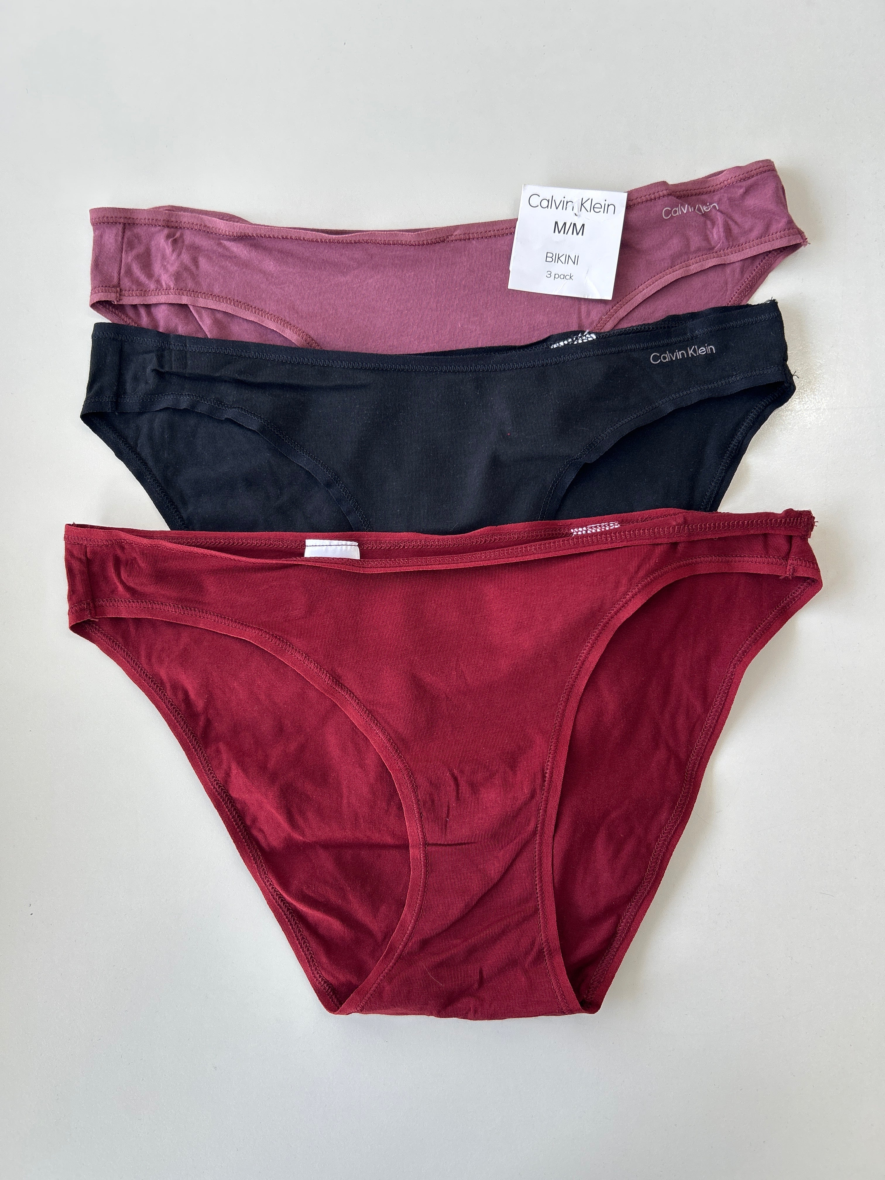 M Calvin Klein 3-Pack Bikini Panty