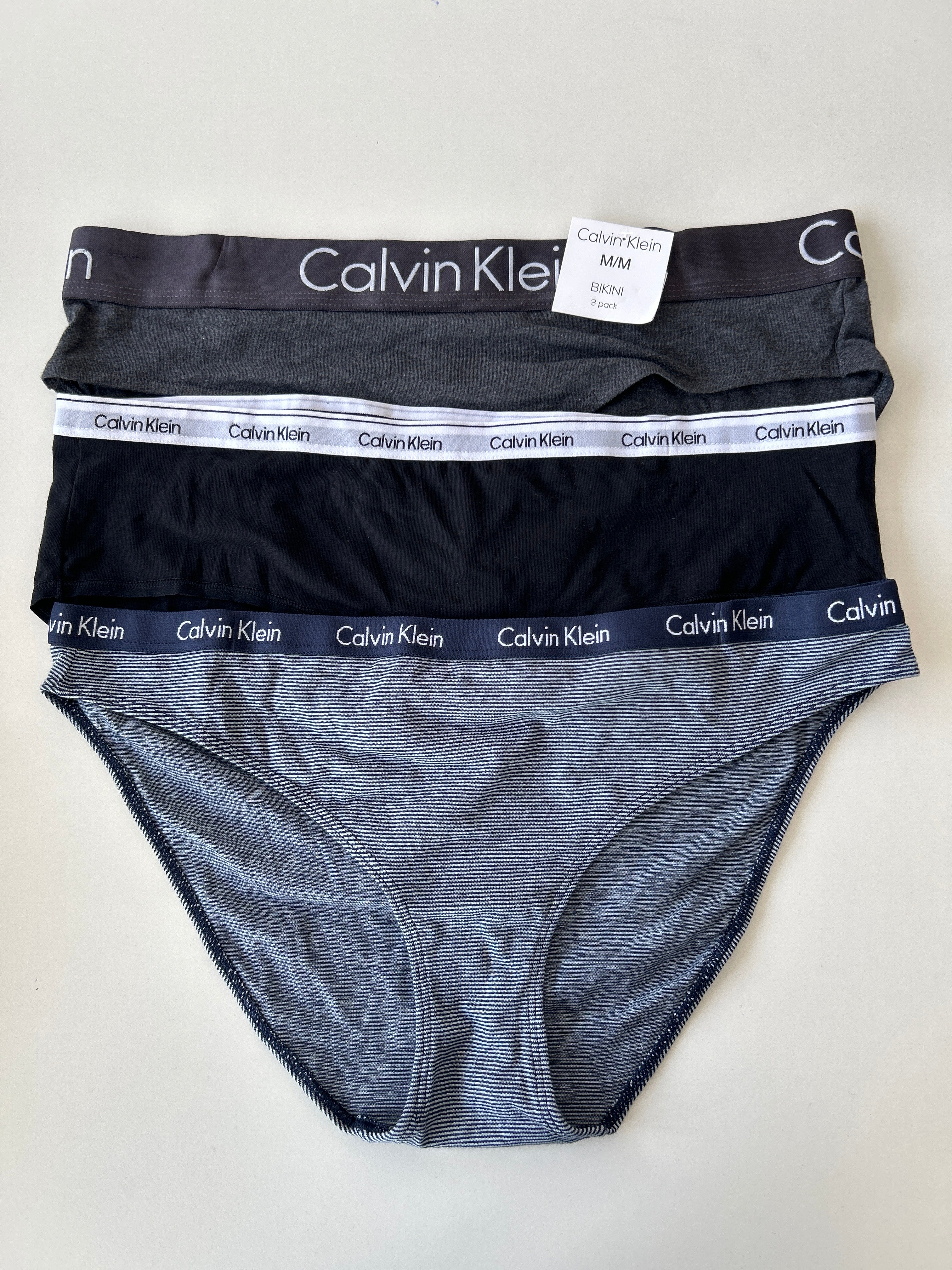 M Calvin Klein 3-Pack Bikini Panty