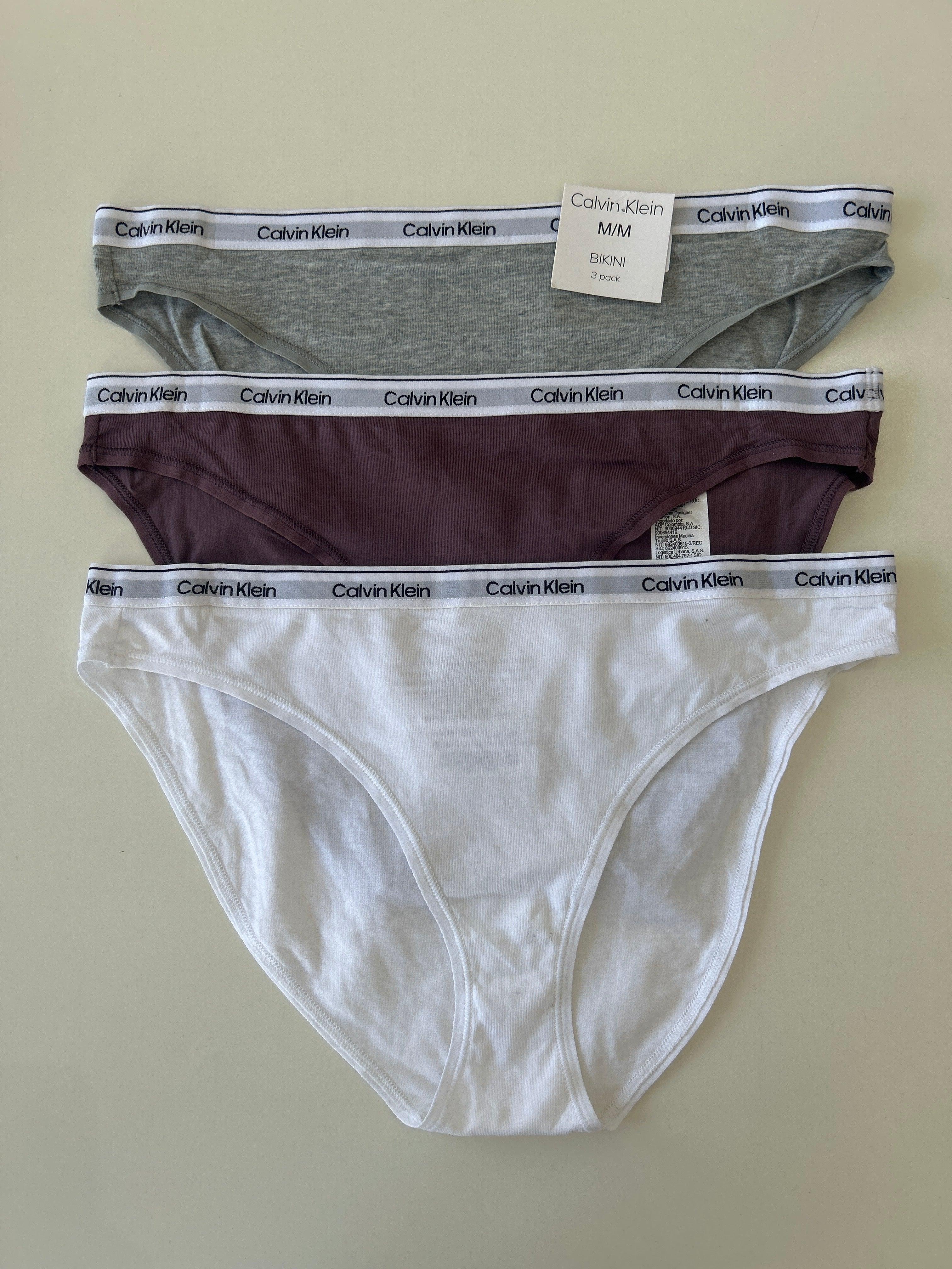 M Calvin Klein 3-Pack Bikini Panty