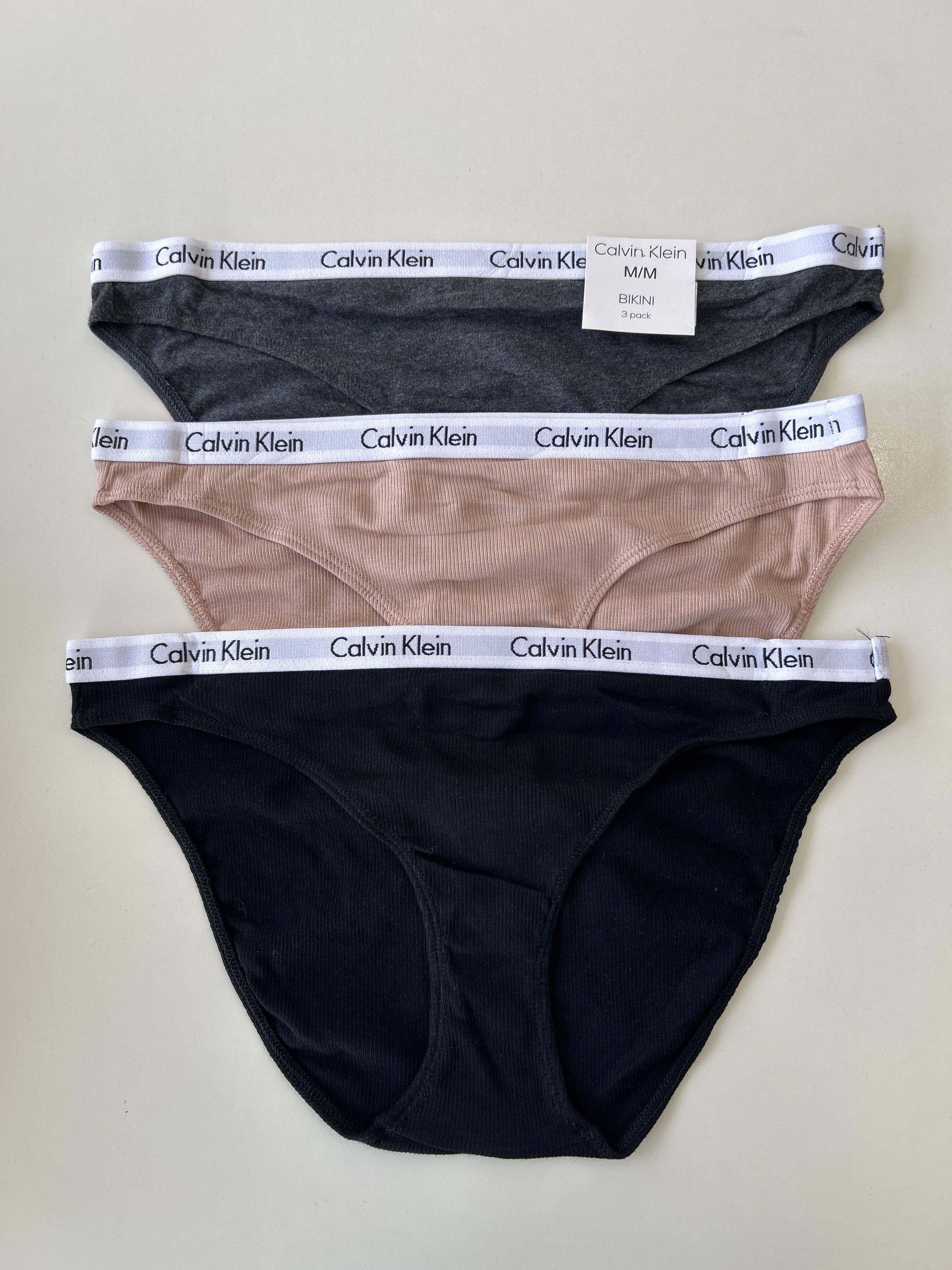 M Calvin Klein 3-Pack Bikini Panty