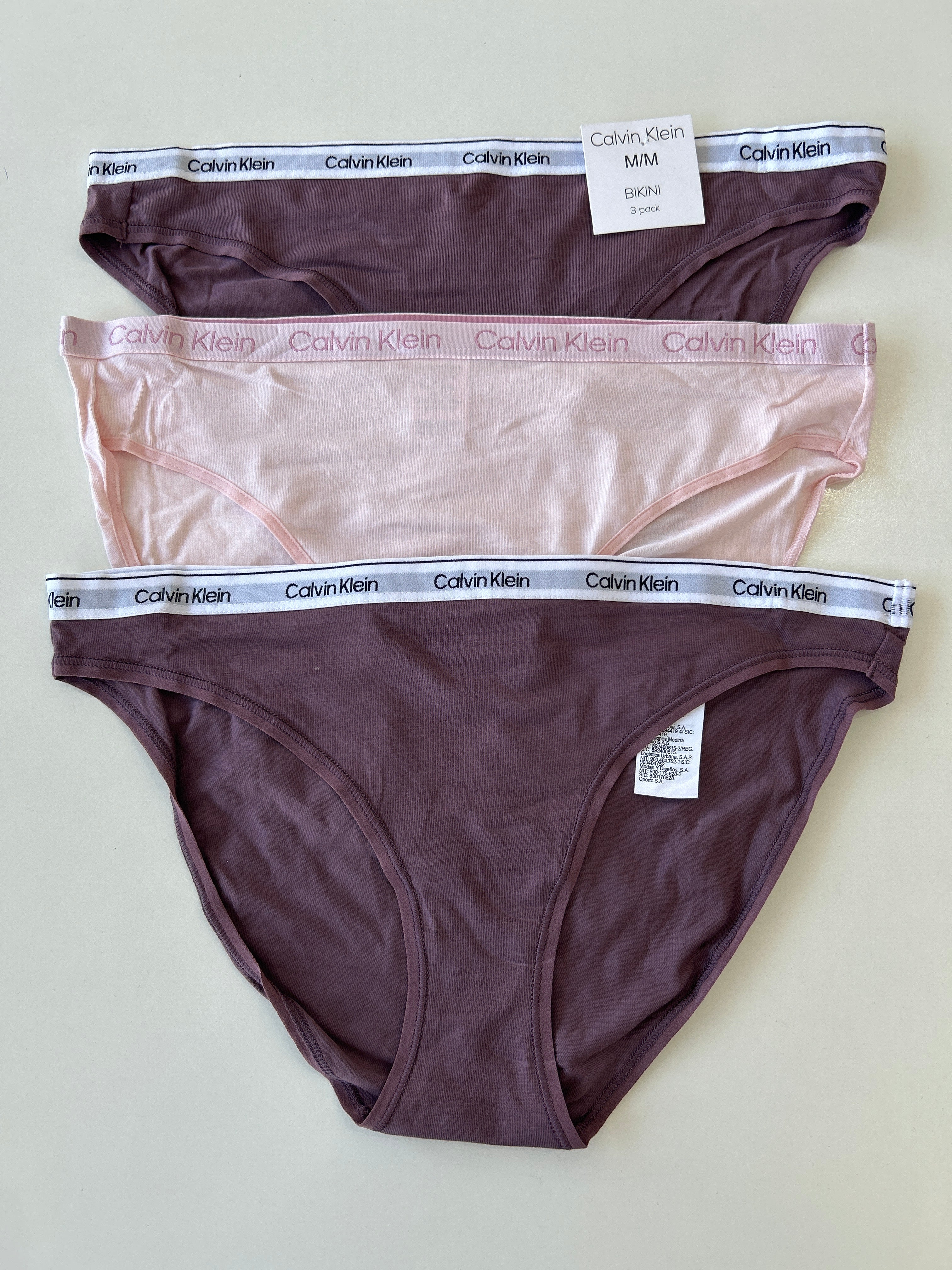 M Calvin Klein 3-Pack Bikini Panty