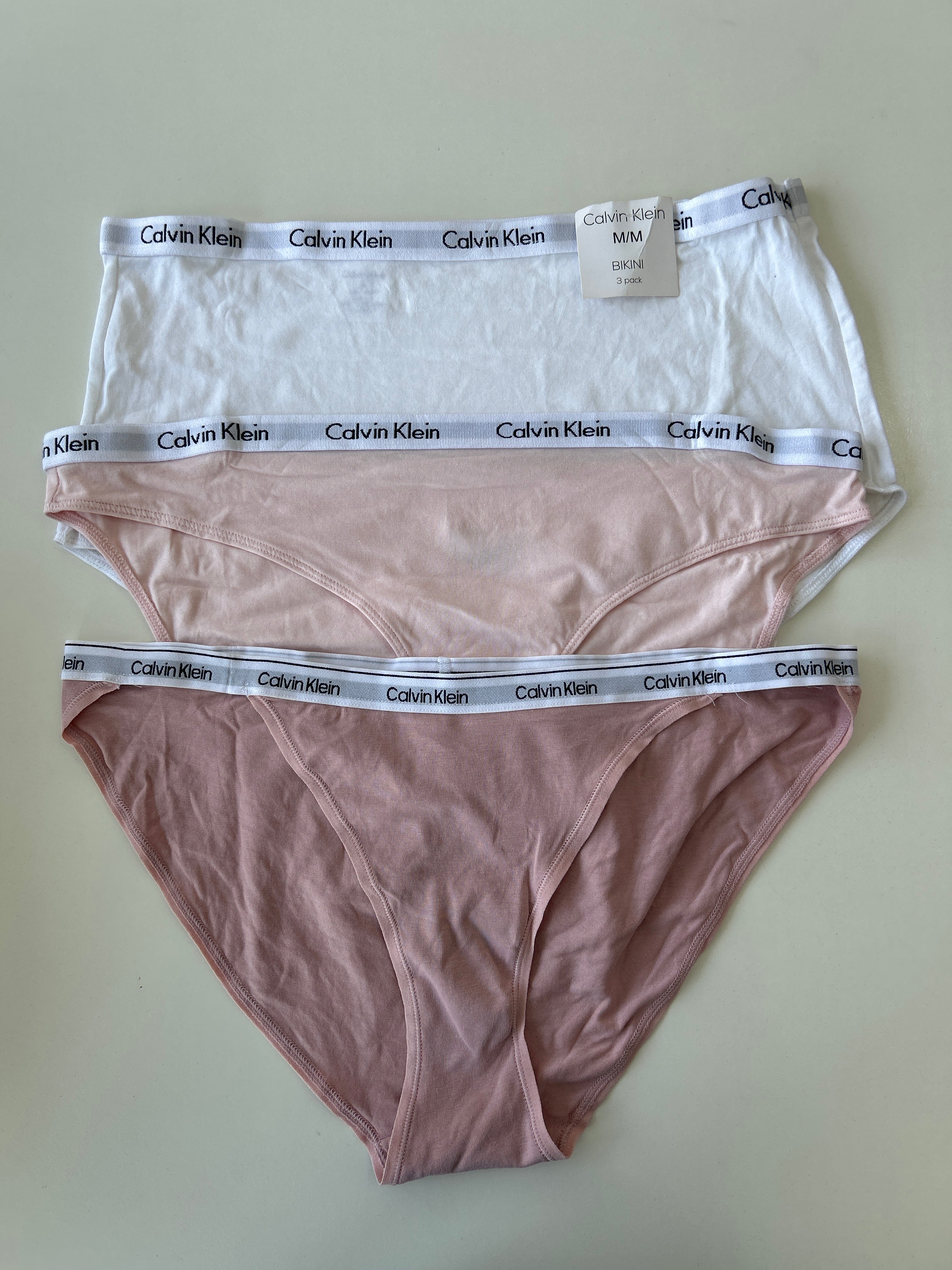 M Calvin Klein 3-Pack Bikini Panty