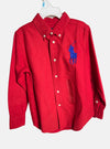 RALPH LAUREN RED SZ/5 BOYS SHIRT 322170310600