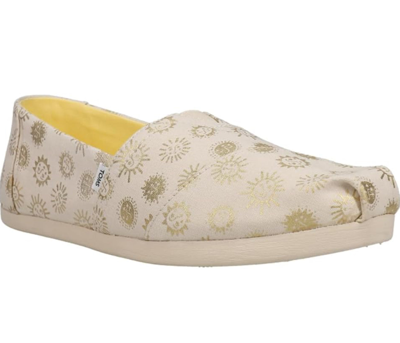 Toms Alpargata Natural Foil Sunny Days Print Women Shoes