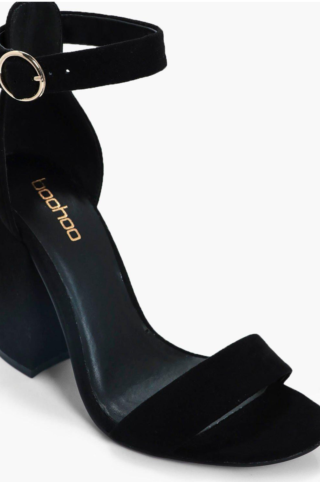 Boohoo Women High Heel Sandal Black