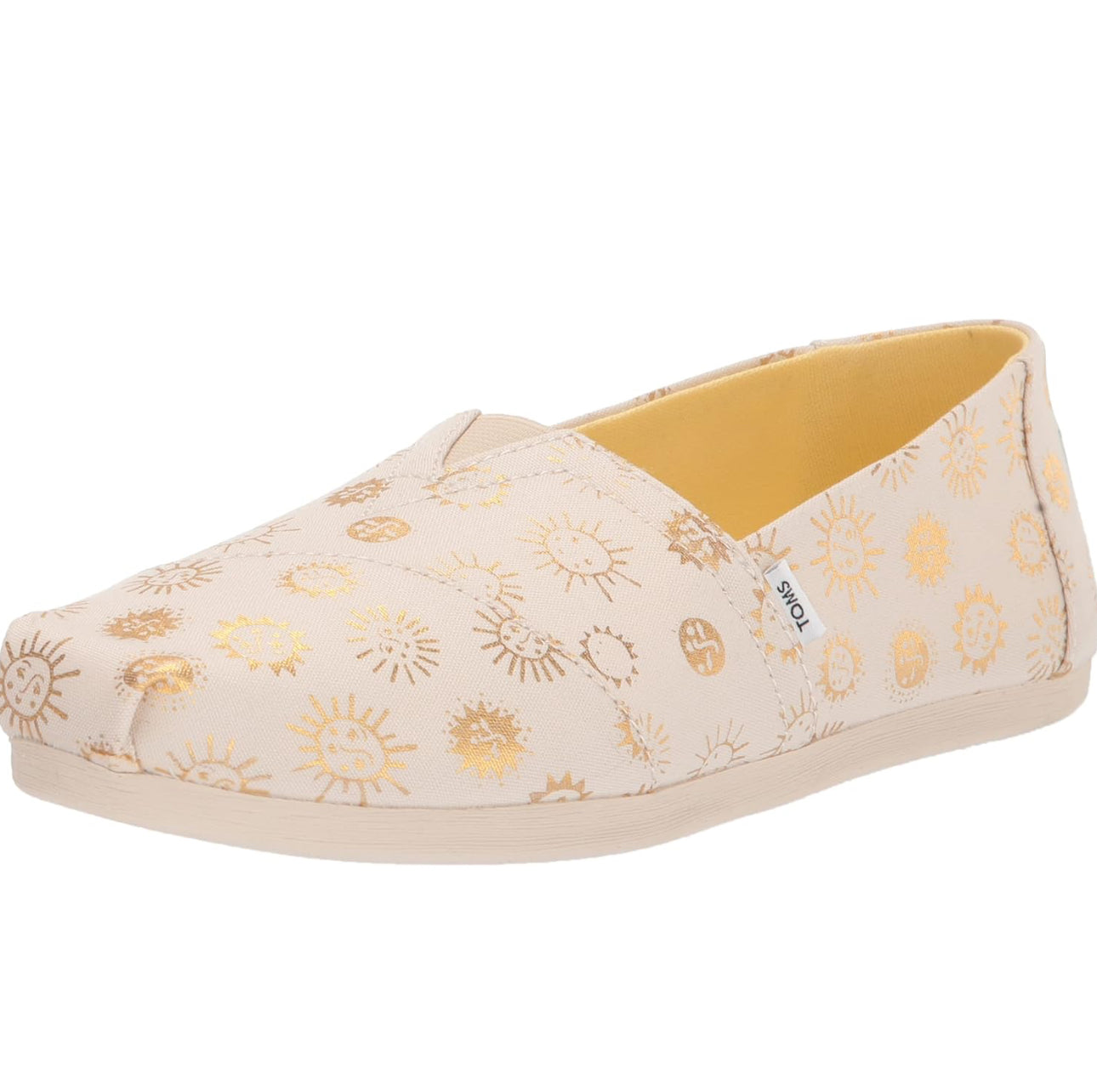 Toms Alpargata Natural Foil Sunny Days Print Women Shoes