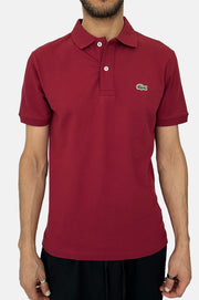 Lacoste Polo T-shirt Maroon