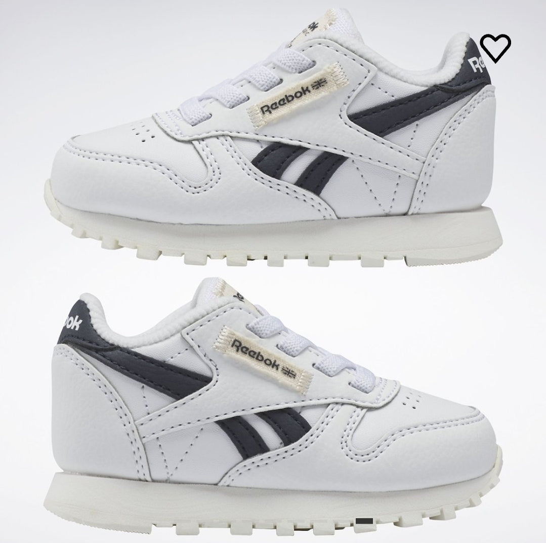 Reebok CL Lthr INFANTS BEBES Running Ftw/Vecnav/Chalk GY4883