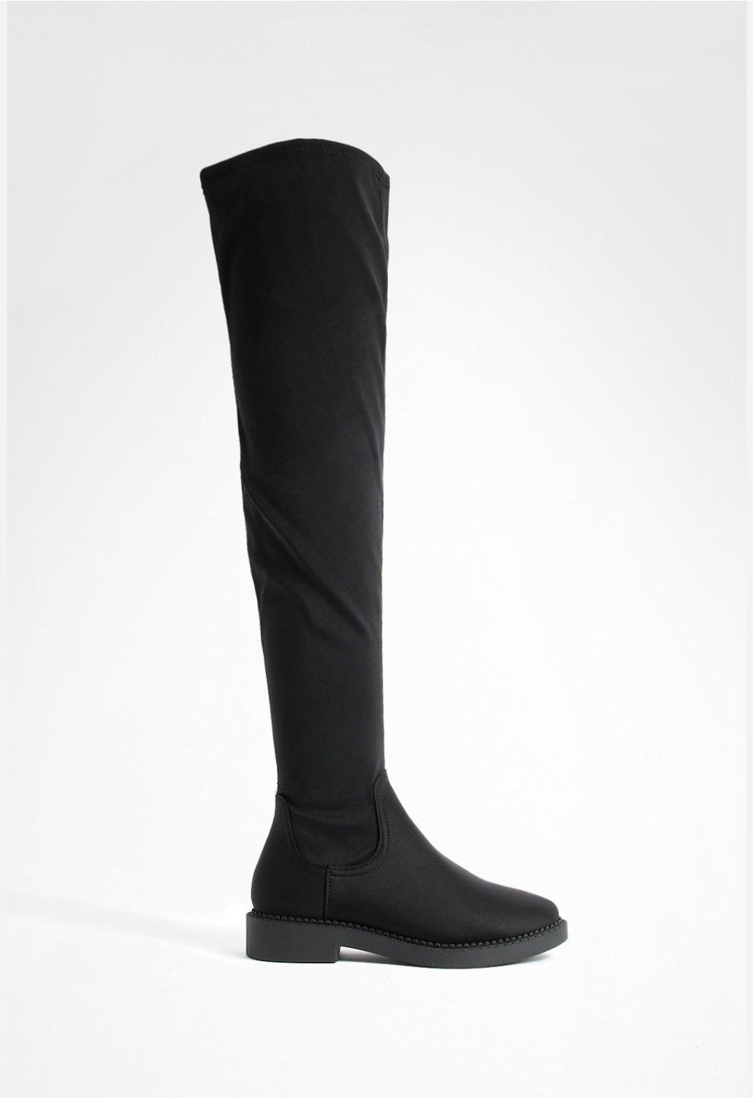 Boohoo Women Long Boot Black