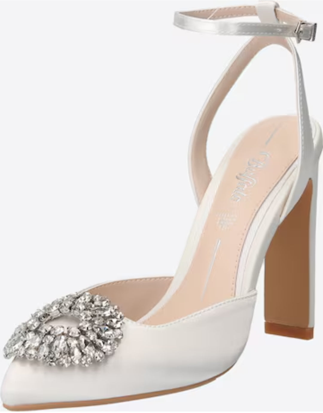 Buffalo Slingback Pumps Judy Ice in Off White 11708262