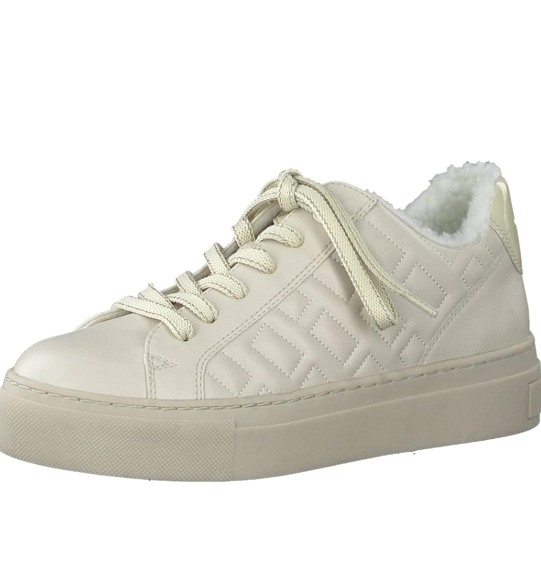 Marco Tozzi Women Sneaker 2-23720-29 402 Cream Comb