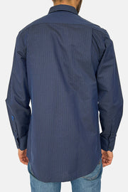 VERSACE 38-Navy Men Shirts