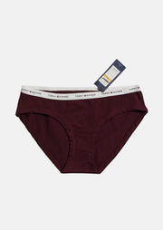 Tommy Hilfiger Maroon-S Hipster Panty