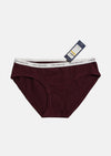 Tommy Hilfiger Maroon-S Hipster Panty