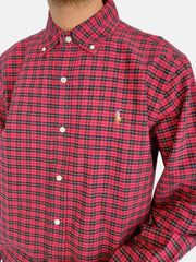 Ralph Lauren Red Multi Classic Fit FS Shirts