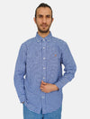 Ralph Lauren Blue Check Classic Fit FS Shirts