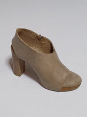 BRUNELLO CUCINELLI C2433 WOMEN OPEN TOE BOOTS HIGH HEEL MZDBLC959